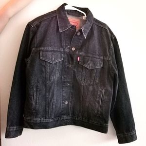 Levi's tassels black Denim Jacket